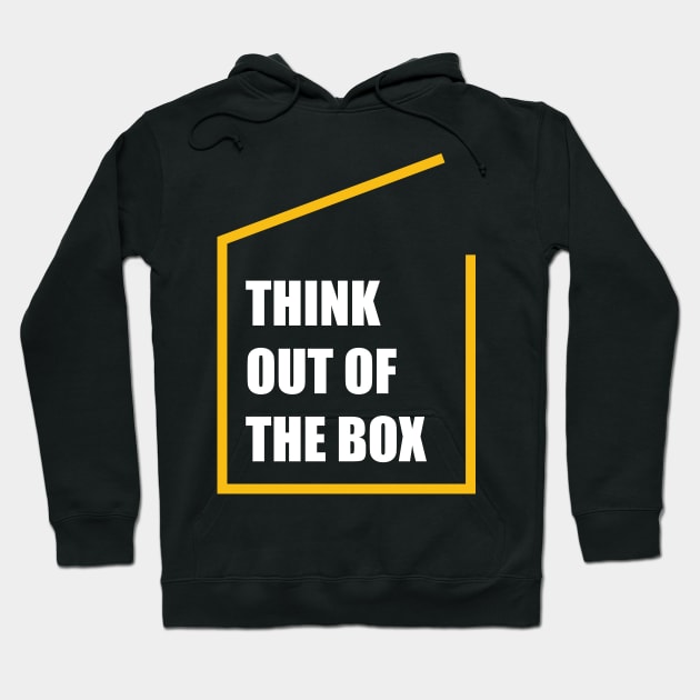 Think out of the box Hoodie by Amrshop87